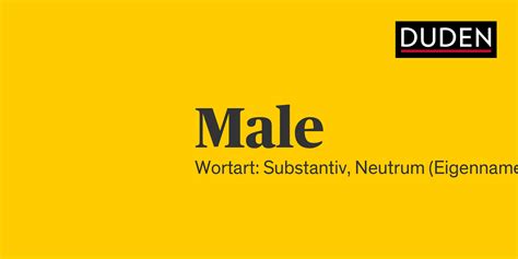 male duden|male in english.